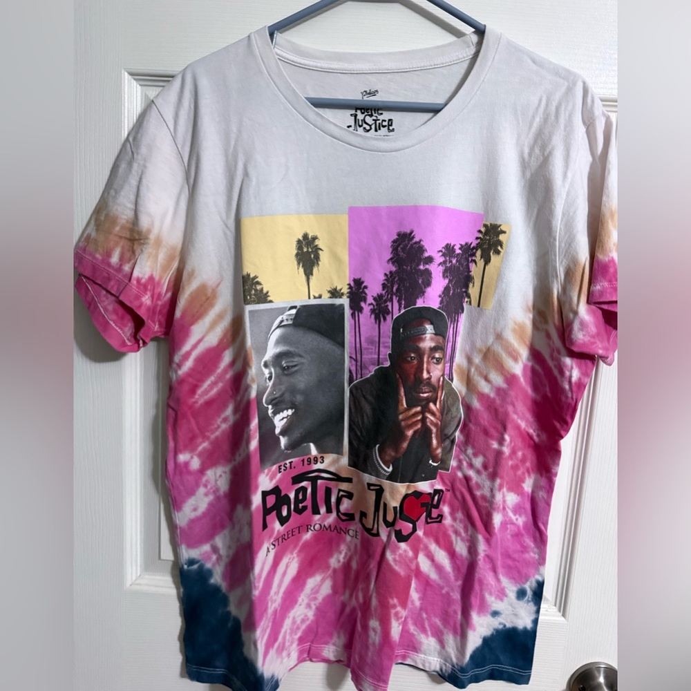 Poetic Justice Tie-Dye Graphic Tee